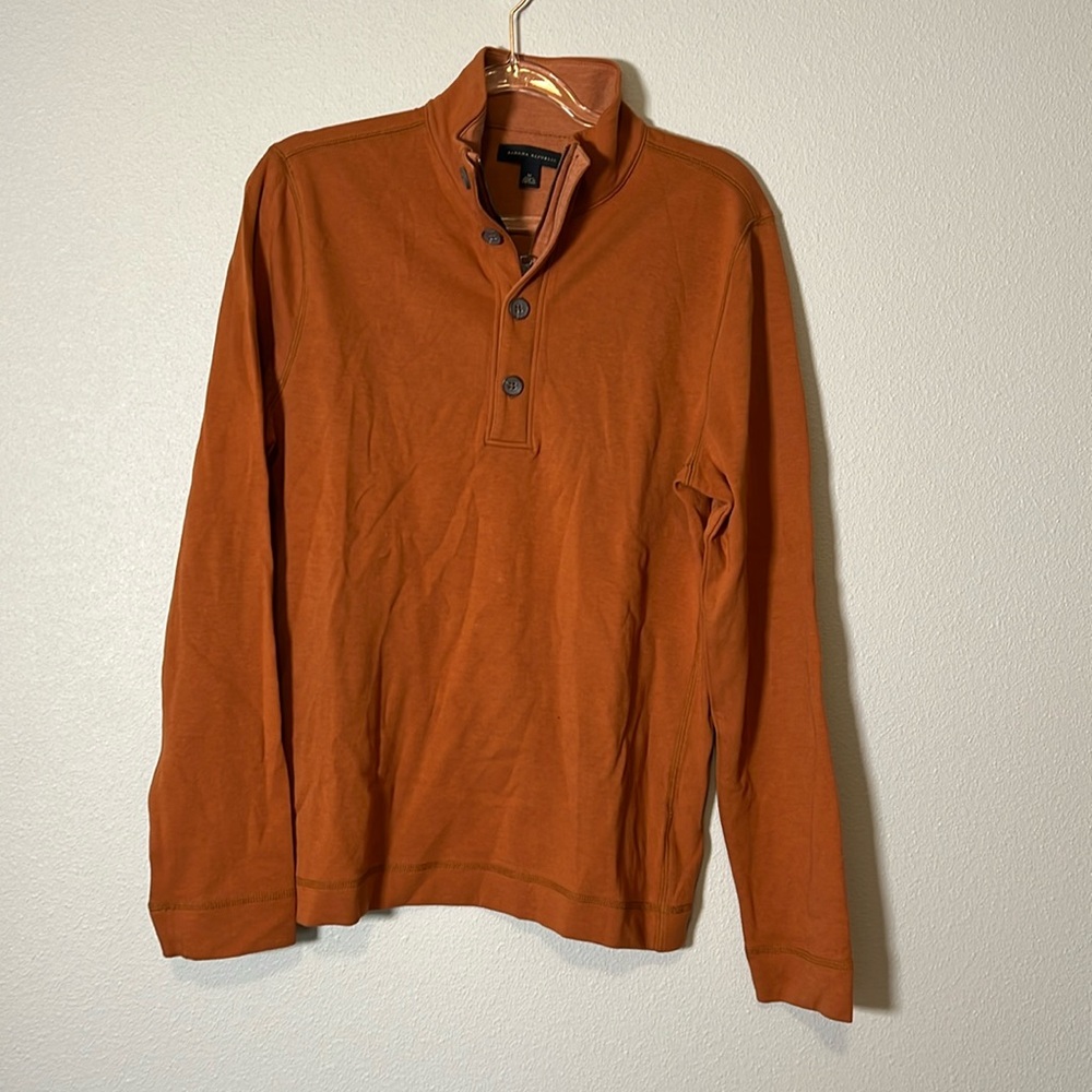 Banana republic orange pullover